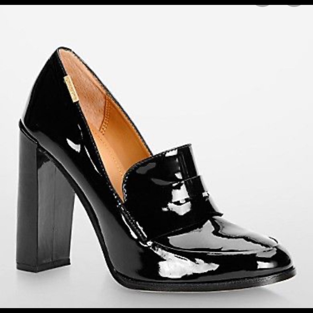 CALVIN Klein Kathryn Penny Heel Loafers